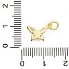 Brass Micro Pave Cubic Zirconia Charms KK-C087-08G-3