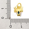 Rack Plating Brass Micro Pave Cubic Zirconia Charms KK-F881-02G-03-3