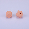 Hexagonal Silicone Beads SI-JX0020A-84-1