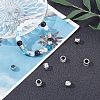 70Pcs 7 Style 201 Stainless Steel European Beads OPDL-UN0001-05-2