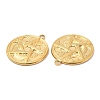 304 Stainless Steel Pendants STAS-Z041-41G-2