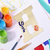 Letter Unfinished Wood Blank Cutouts DIY-ZX040-01H-3