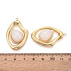 304 Stainless Steel and Glass Pendants STAS-T071-03B-G-3