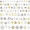 2 Bags 2 Colors Tibetan Style Pendants FIND-FH0003-66-1