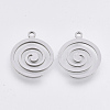 Non-Tarnish 201 Stainless Steel Pendants X-STAS-T044-83P-1