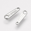Tarnish Resistant 304 Stainless Steel Chain Tabs STAS-Q085-2