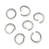 Tarnish Resistant 304 Stainless Steel Open Jump Rings STAS-E066-01-3mm-1