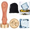1Pc Brass Stamp Head DIY-OC0008-30A-1