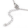 304 Stainless Steel Pendant Necklaces NJEW-L458-080P-4