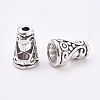 Tibetan Style Alloy Bead Cone PALLOY-TAC0011-64AS-1