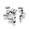 Tarnish Resistant 304 Stainless Steel Tube Beads STAS-E454-30P-1