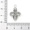 Tibetan Style Alloy Flower Pendants TIBEP-S291-22-RS-2