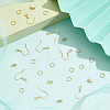 DIY Earring Making Finding Kit DIY-DC0001-32-4