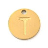 Ion Plating(IP) 304 Stainless Steel Pendants FIND-M017-02G-T-1