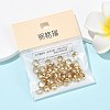 SHEGRACE Brass Spacer Beads XGRPCF940-210G-6