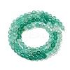 Gradient Color Natural Green Onyx Agate(Dyed & Heated) Beads Strands G-A252-A04-01-3