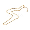 304 Stainless Steel Link Chain Necklaces NJEW-JN03609-2