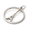 Non-Tarnish 304 Stainless Steel Pendants STAS-C086-05E-P-2