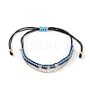 Adjustable Nylon Thread Braided Bead Bracelets BJEW-JB05822-01-1