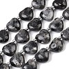 Natural Larvikite Beads Strands G-NH0069-A10-2