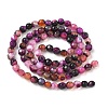 Natural Agate Beads Strands G-H302-A01-10-5