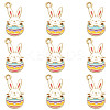 20Pcs Alloy Enamel Pendants ENAM-CJ0004-25-1