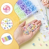 DIY Round Transparent Acrylic Beads Bracelets Making Kits DIY-FS0008-17-2