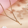 1pc 304 Stainless Steel Letter Pendant Necklaces NJEW-LP0001-39I-G-3