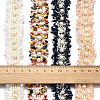4 Yards 4 Colors Polyester Lace Trim Ribbon for Curtain Sofa Decoration OCOR-XCP0002-67-2