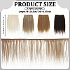 4Pcs 4 Styles Goat Hair Doll Wig Hair DIY-PH0029-15A-2