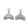 Tarnish Resistant 304 Stainless Steel Pendants X-STAS-F207-05P-A-2