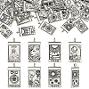 70Pcs 7 Styles Zinc Alloy Pendants FIND-HY0004-08-1
