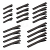 100Pcs 5 Styles Iron Alligator Hair Clips Findings PHAR-TA0001-07-2