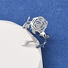 304 Stainless Steel Cuff Rings LS-RJEW-D337-03P-1