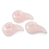 Natural Rose Quartz Carved Pendants G-H089-01B-1