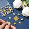 20Pcs 2 Colors Brass Locket Pendants KK-FS0001-88-8