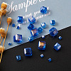 Electroplate Glass Beads Strands EGLA-TA0001-03C-5