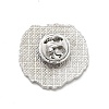 Dog Enamel Pin with Brass Butterfly Clutches LS-JEWB-A006-05H-2