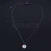 201 Stainless Steel Pendants Necklaces LS-NJEW-S105-JN627-11-2