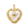 304 Stainless Steel Rhinestone Pendants STAS-OY002-51G-1