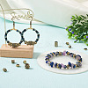 48Pcs 12 Style Tibetan Style Brass Beads KK-KS0001-23-7