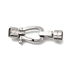 Tarnish Resistant 304 Stainless Steel Clasps STAS-E440-84P-2
