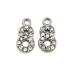 304 Stainless Steel Pendants STAS-L080-002P-08-1