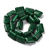 Synthetic Malachite Beads Strands G-T047-B13-01-3