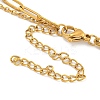 304 Stainless Steel Bowknot Pendant Necklaces LS-NJEW-L182-001G-02-7