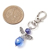 Angel Glass Pendant Decoration HJEW-JM02154-3