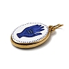 Printing 304 Stainless Steel Pendants STAS-K304-09D-G-2