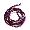 Opaque Glass Beads Strands EGLA-A035-P3mm-L02-2