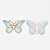Transparent Acrylic Pendants LS-X-TACR-R140-08G-2
