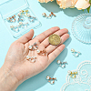 16Pcs Iron Clip-on Earring Findings IFIN-SC0001-93B-4